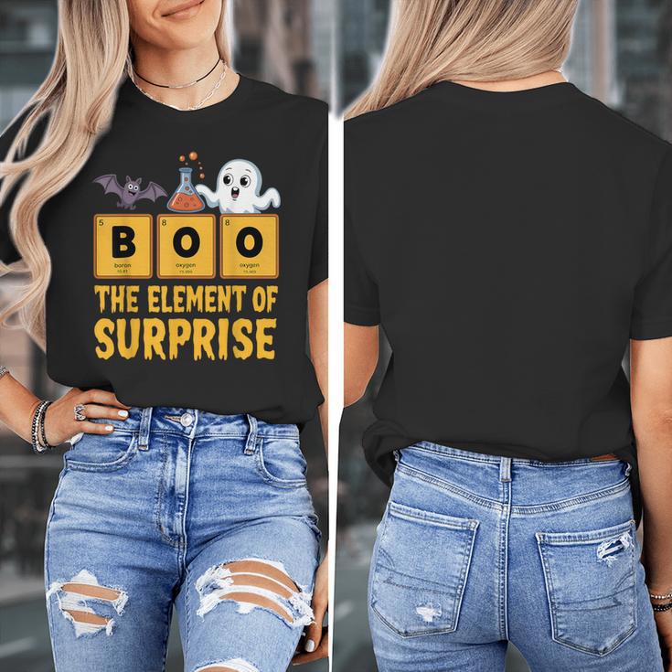 Chemistry Boo The Element Of Surprise Science Teacher Women's T-Shirt, Science Teacher Gifts, funny design Chemistry Boo The Element Of Surprise Science Teacher Women's T-Shirt, Science Teacher Gifts, funny design