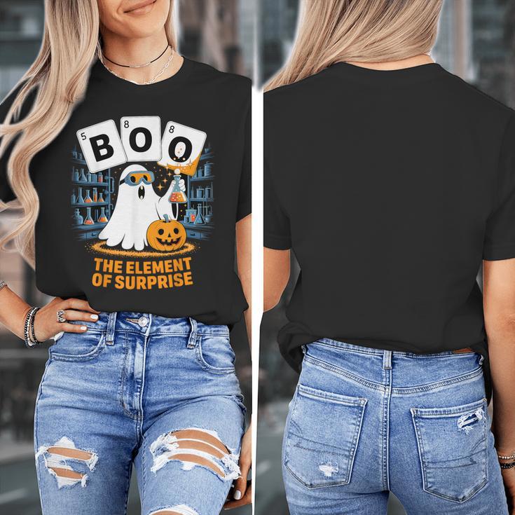 Chemistry Boo Ghost Element Of Surprise Science Teacher Tee Women's T-Shirt, Science Teacher Gifts, funny design Chemistry Boo Ghost Element Of Surprise Science Teacher Tee Women's T-Shirt, Science Teacher Gifts, funny design