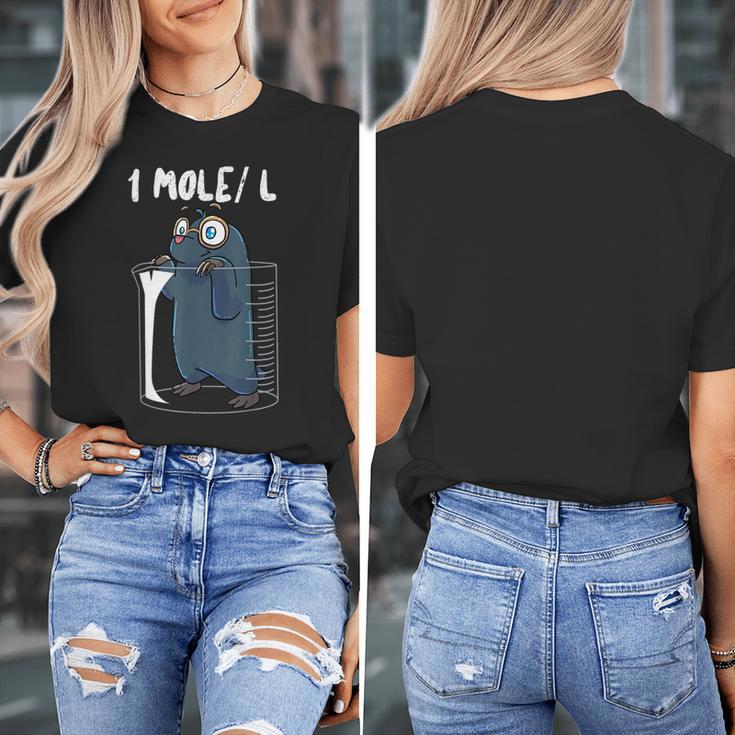Chemistry Chemist Student Science Teacher Mole Women's T-Shirt, Science Teacher Gifts, funny design Chemistry Chemist Student Science Teacher Mole Women's T-Shirt, Science Teacher Gifts, funny design