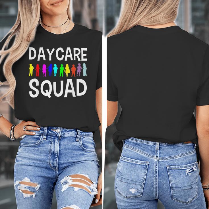 Childcare Daycare Squad Daycare Teacher Men Women Women's T-Shirt, funny design Childcare Daycare Squad Daycare Teacher Men Women Women's T-Shirt, funny design