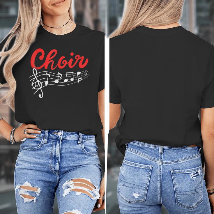 Choir Chorister Choir Teacher Choir Director Women's T-Shirt, funny design
