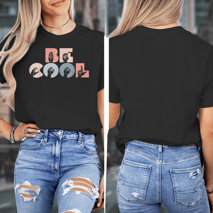 Cool Sign Language ASL Teacher Deaf People ASL Interpreter Women's T-Shirt, funny design Cool Sign Language ASL Teacher Deaf People ASL Interpreter Women's T-Shirt, funny design