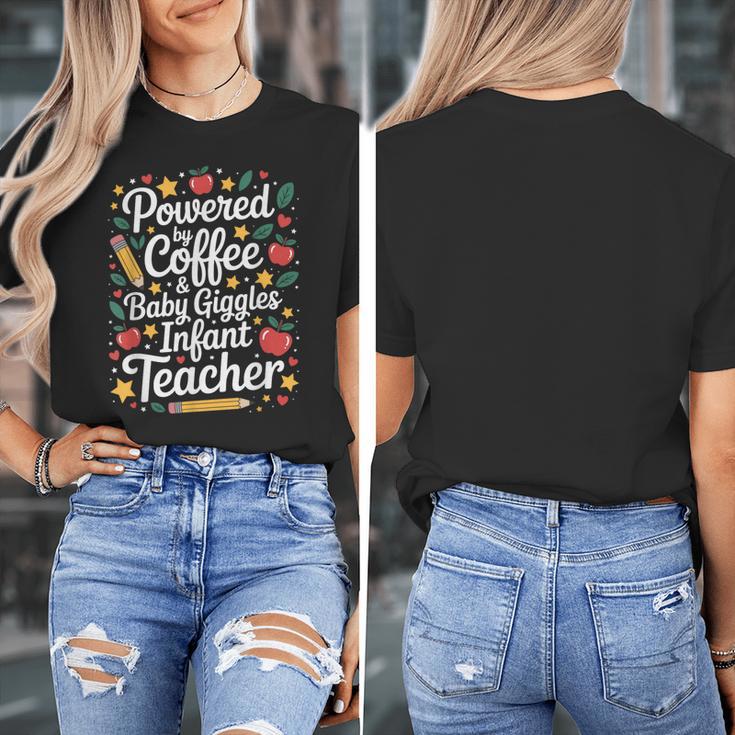 Daycare Provider Infant Teacher Quotes Toddler Teaching Women's T-Shirt, funny design