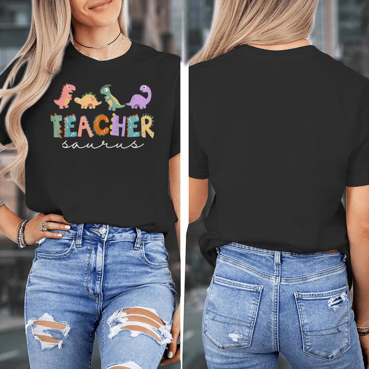 Dinosaur Teacher Teachersaurus Rex Dino Women's T-Shirt, funny design Dinosaur Teacher Teachersaurus Rex Dino Women's T-Shirt, funny design