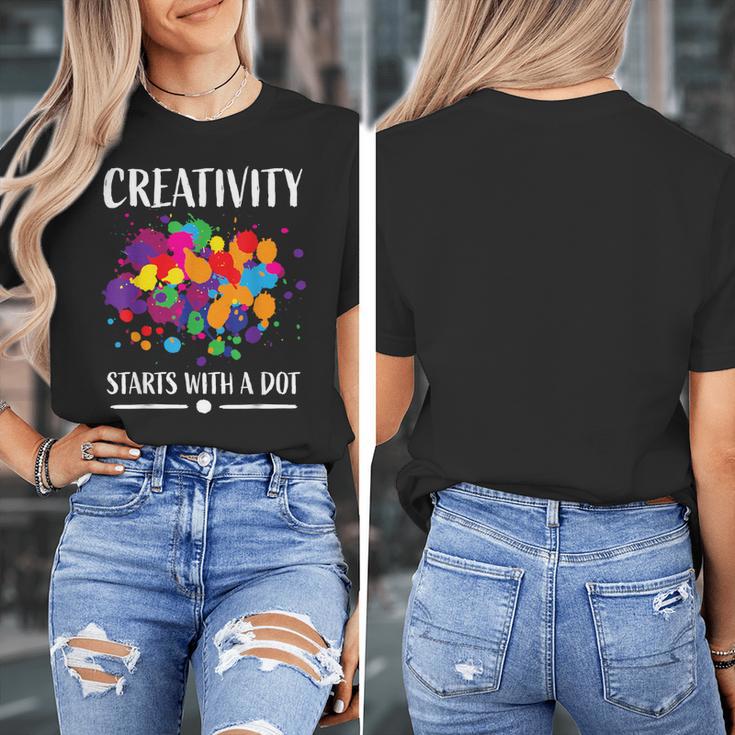 Dot Day Shirt Women Men Kids Girls Boys Teacher 2024 Dot Day Women's T-Shirt, funny design Dot Day Shirt Women Men Kids Girls Boys Teacher 2024 Dot Day Women's T-Shirt, funny design