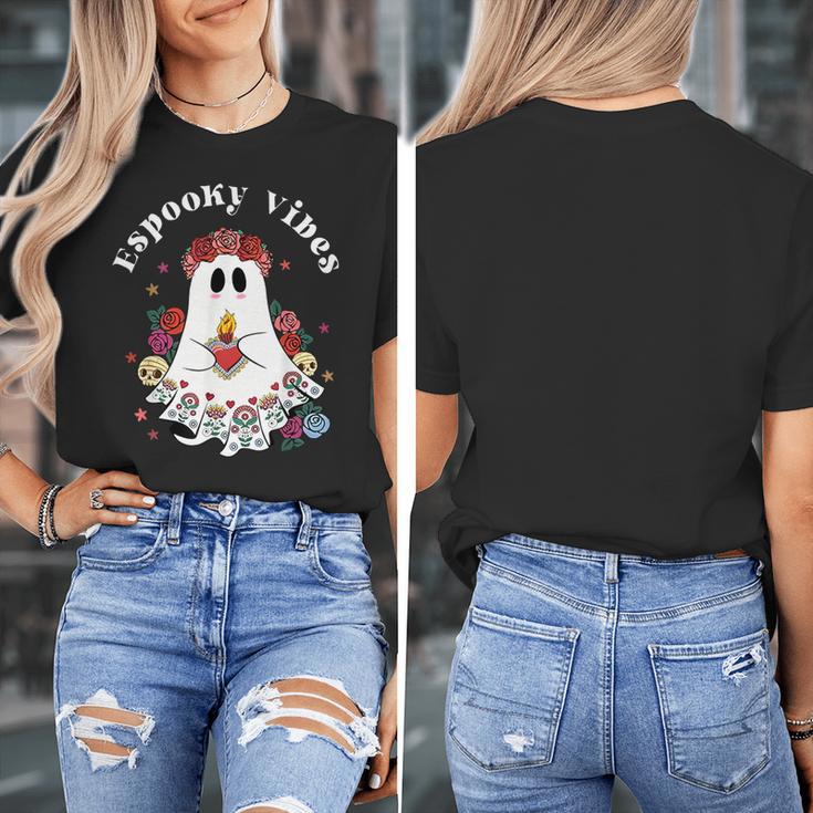 Espooky Vibes Maestra Halloween Spanish Mexican Teacher Women's T-Shirt, funny design Espooky Vibes Maestra Halloween Spanish Mexican Teacher Women's T-Shirt, funny design