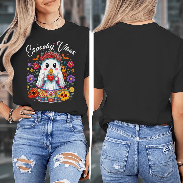 Espooky Vibes Maestra Halloween Spanish Mexican Teacher Women's T-Shirt, funny design Espooky Vibes Maestra Halloween Spanish Mexican Teacher Women's T-Shirt, funny design