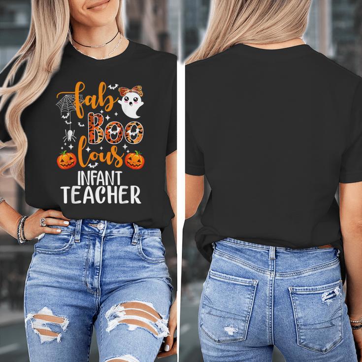 Faboolous INFANT Teacher Halloween Women's T-Shirt, funny design