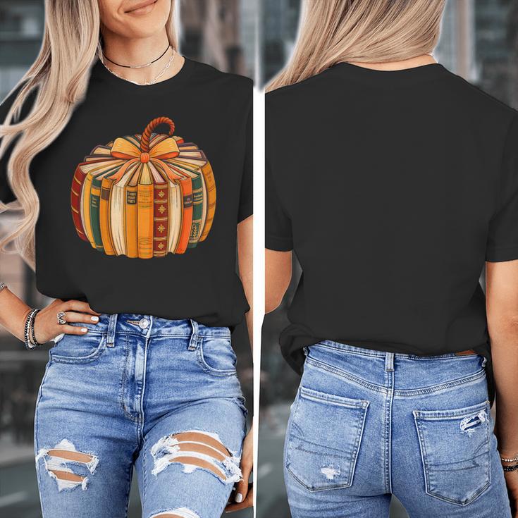 Fall Book Halloween Costume Autumn Pumpkin Teacher Kids Women's T-Shirt, funny design Fall Book Halloween Costume Autumn Pumpkin Teacher Kids Women's T-Shirt, funny design