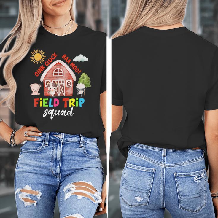 Farm Field Trip Squad Field Day 2025 Teachers Students Women's T-Shirt, funny design