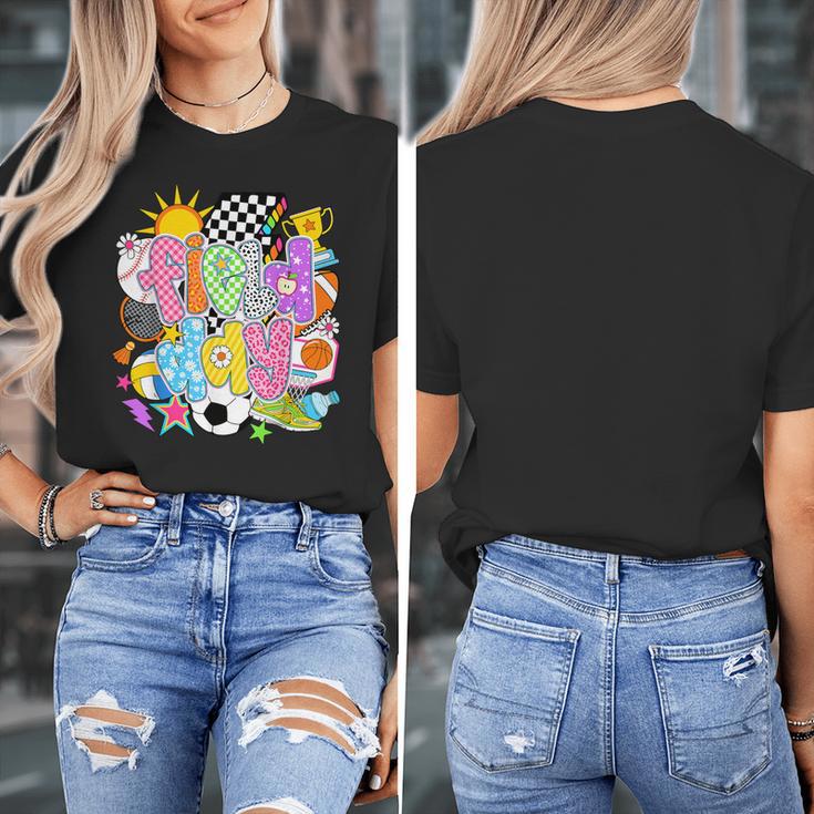 Field Day Fun Day Let The Games Begin Field Trip Teacher Kid Women's T-Shirt, funny design Field Day Fun Day Let The Games Begin Field Trip Teacher Kid Women's T-Shirt, funny design