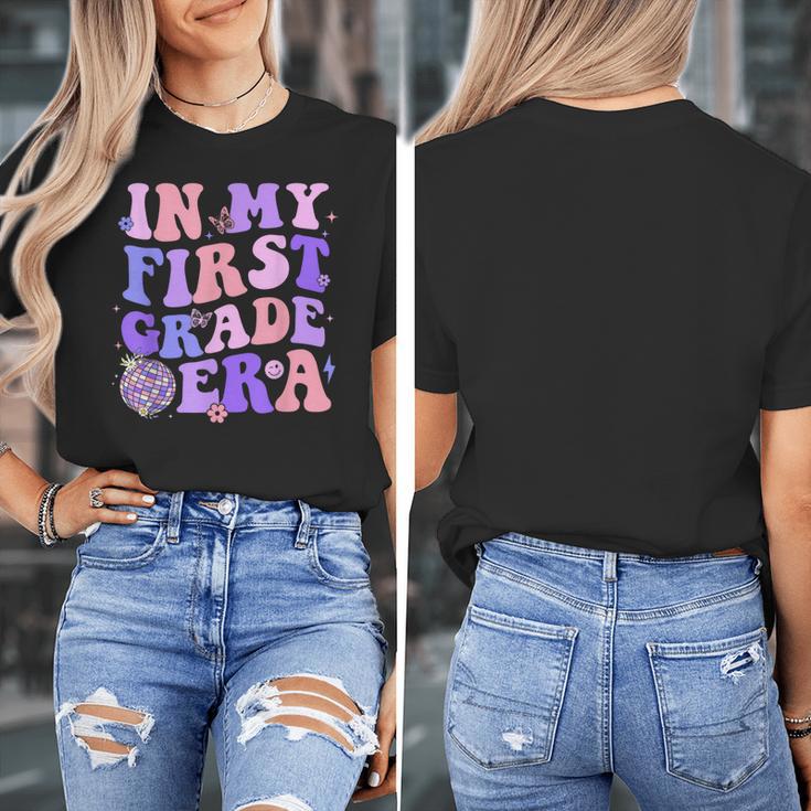 In My First Grade Era 1st Grade Girls Teacher Back To School Women's T-Shirt, First Grade Teacher Gifts, funny design In My First Grade Era 1st Grade Girls Teacher Back To School Women's T-Shirt, First Grade Teacher Gifts, funny design