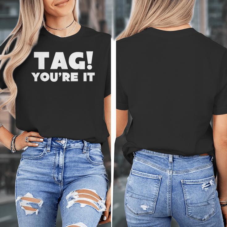 Fun Summer Tag You'Re It Teacher Vacation T-Shirt For Men Women Girls Kids Women's T-Shirt, funny design Fun Summer Tag You'Re It Teacher Vacation T-Shirt For Men Women Girls Kids Women's T-Shirt, funny design