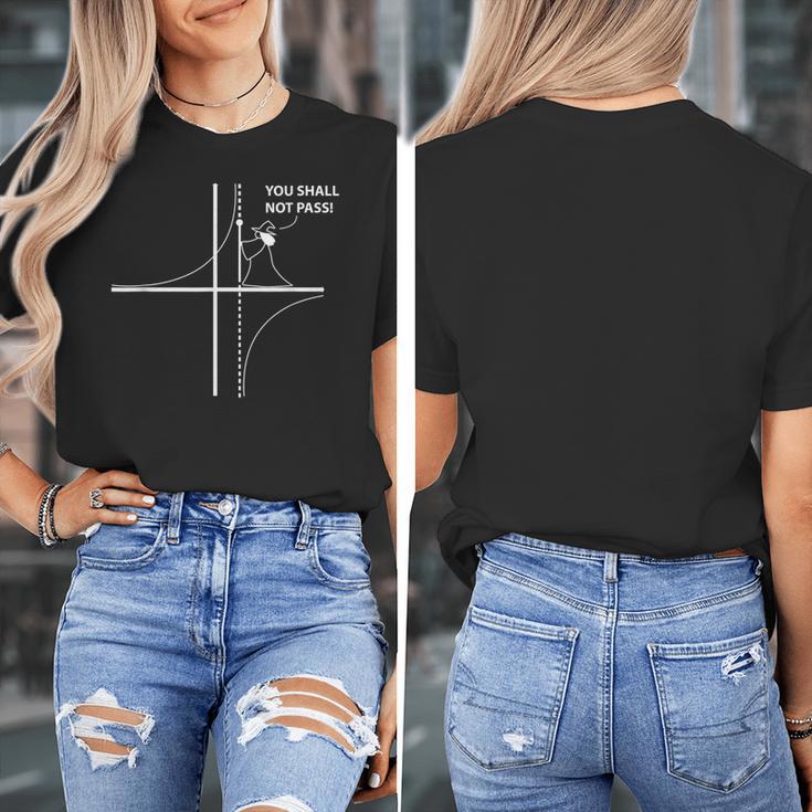Function Asymptote Geek Math Pun Teacher Women's T-Shirt, funny design Function Asymptote Geek Math Pun Teacher Women's T-Shirt, funny design