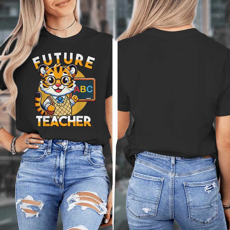 Future Teacher Graphic For Boys Inspiring Young Minds Women's T-Shirt, Future Teacher Gifts, funny design