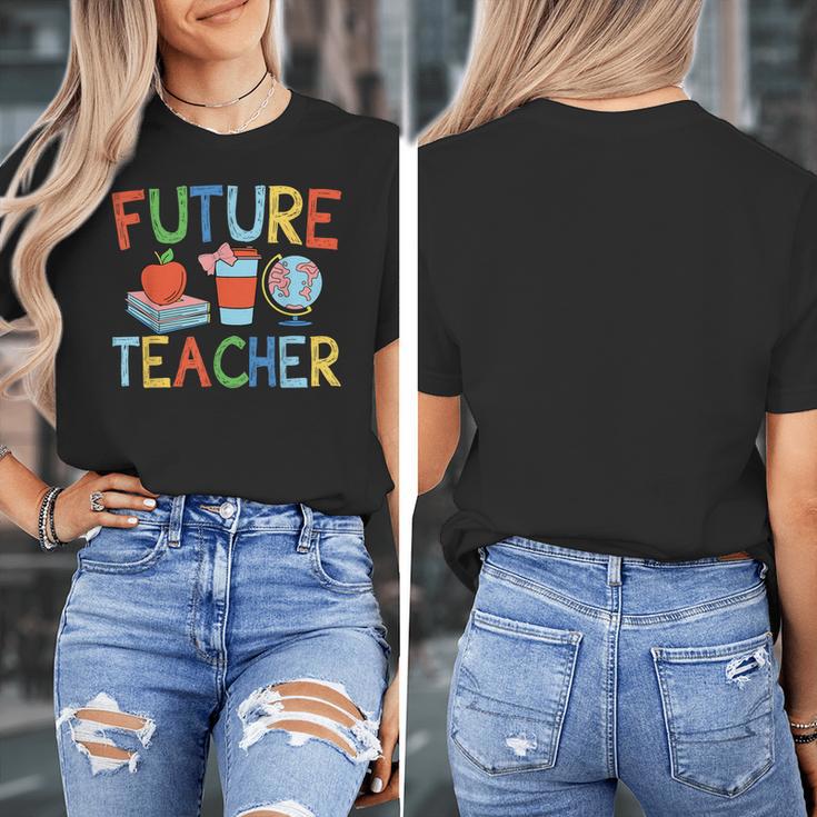 Future Teacher Costume For Kids Girls Boys Men Women Women's T-Shirt, Future Teacher Gifts, funny design