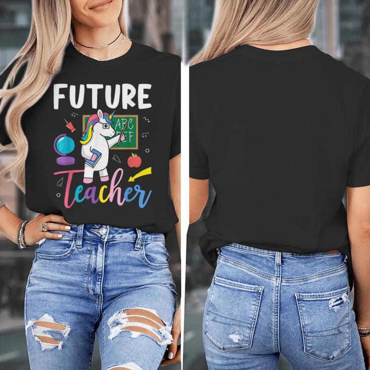 Future Teacher School Teacher Female Women's T-Shirt, Future Teacher Gifts, funny design