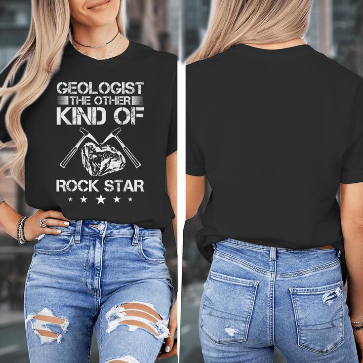 Geology Outfit Geology Teacher Geology Department Geologist Women's T-Shirt, funny design