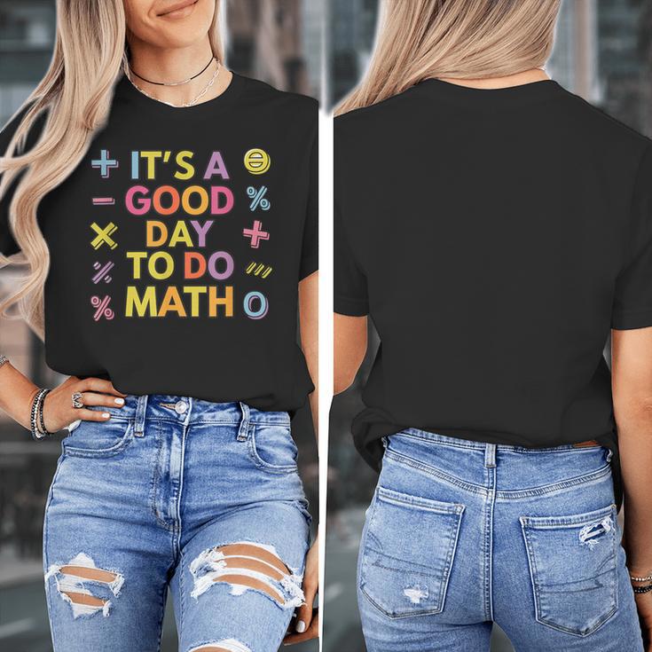 Good Day To Do Math Teacher Appreciation Day Science Women's T-Shirt, Science Teacher Gifts, funny design Good Day To Do Math Teacher Appreciation Day Science Women's T-Shirt, Science Teacher Gifts, funny design