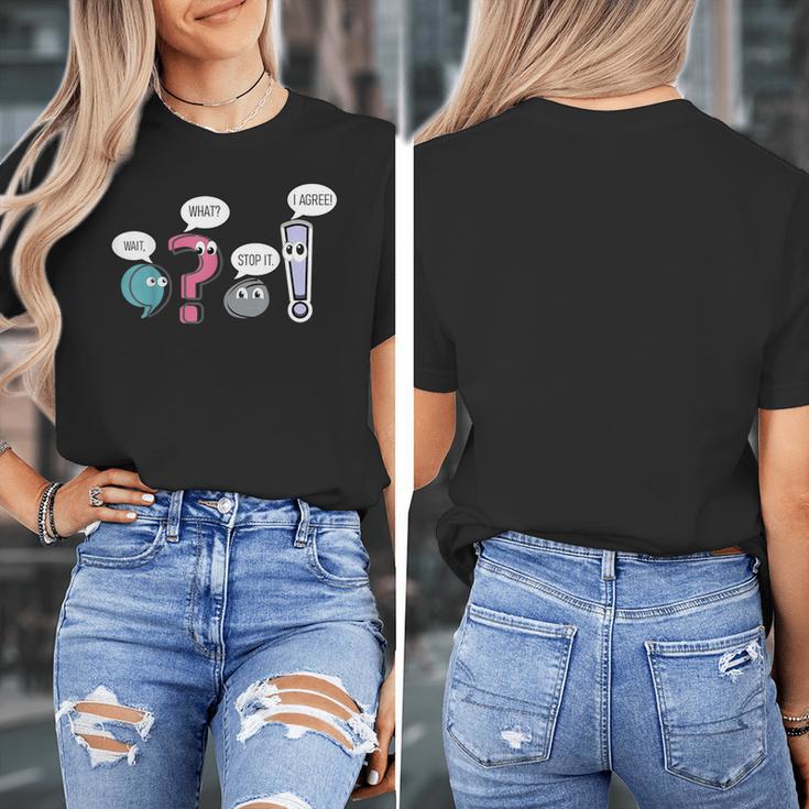Grammar TeacherWait What Stop It I Agree Women's T-Shirt, funny design Grammar TeacherWait What Stop It I Agree Women's T-Shirt, funny design