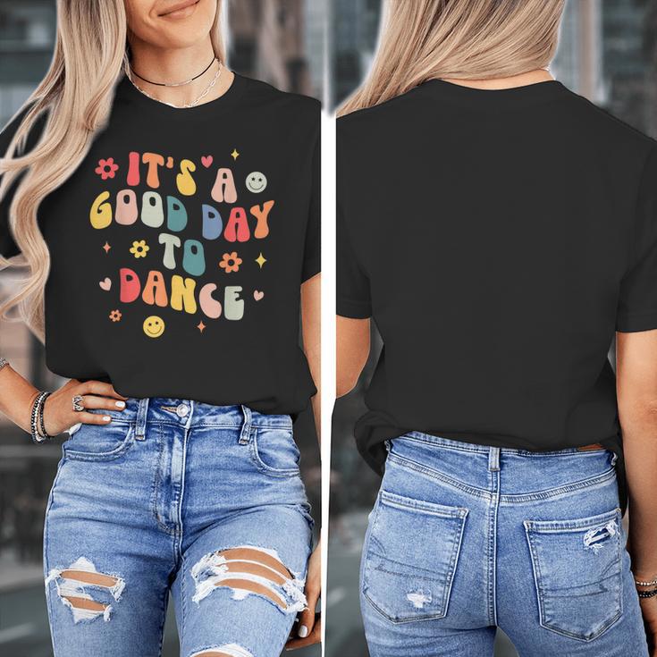 Groovy Its A Good Day To Dance Dance Teacher Women's T-Shirt, Groovy Teacher Gifts, funny design Groovy Its A Good Day To Dance Dance Teacher Women's T-Shirt, Groovy Teacher Gifts, funny design
