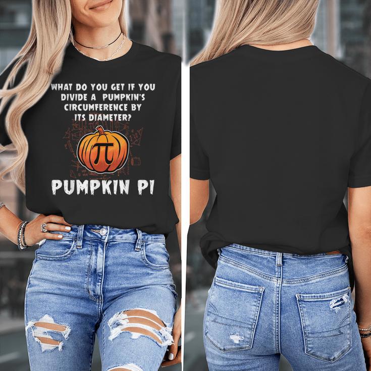 Halloween Pumpkin Pi Math Geometry Teachers Students For Men Women Kids Women's T-Shirt, funny design Halloween Pumpkin Pi Math Geometry Teachers Students For Men Women Kids Women's T-Shirt, funny design