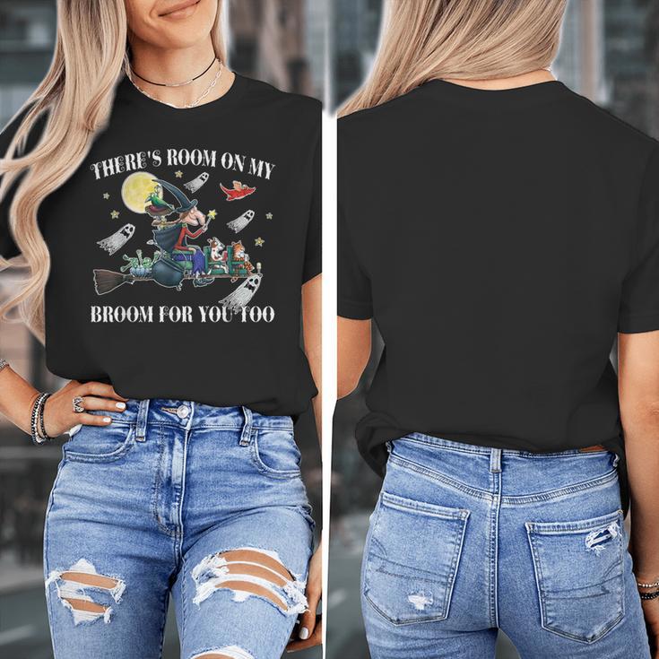 Halloween There's Room On My Broom For You Too Teacher Women's T-Shirt, funny design Halloween There's Room On My Broom For You Too Teacher Women's T-Shirt, funny design