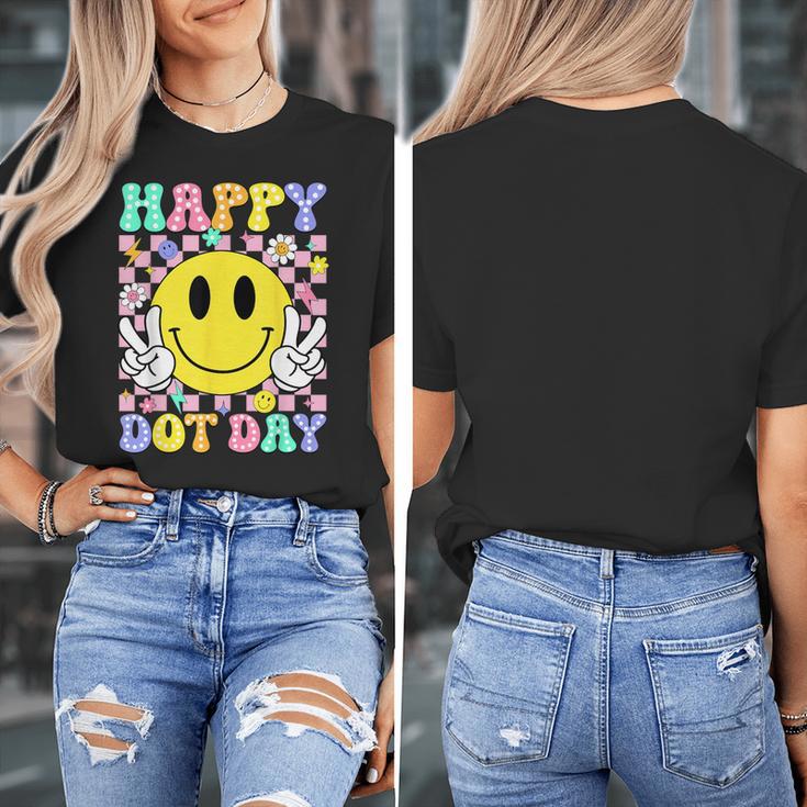 Happy Dot Day Shirts Teacher Student Girls Kids Smile Face Women's T-Shirt, funny design