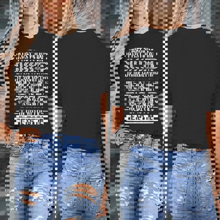 Health Teacher Tshirt Appreciation For Men Women Women&#x27;s T-Shirt, funny design