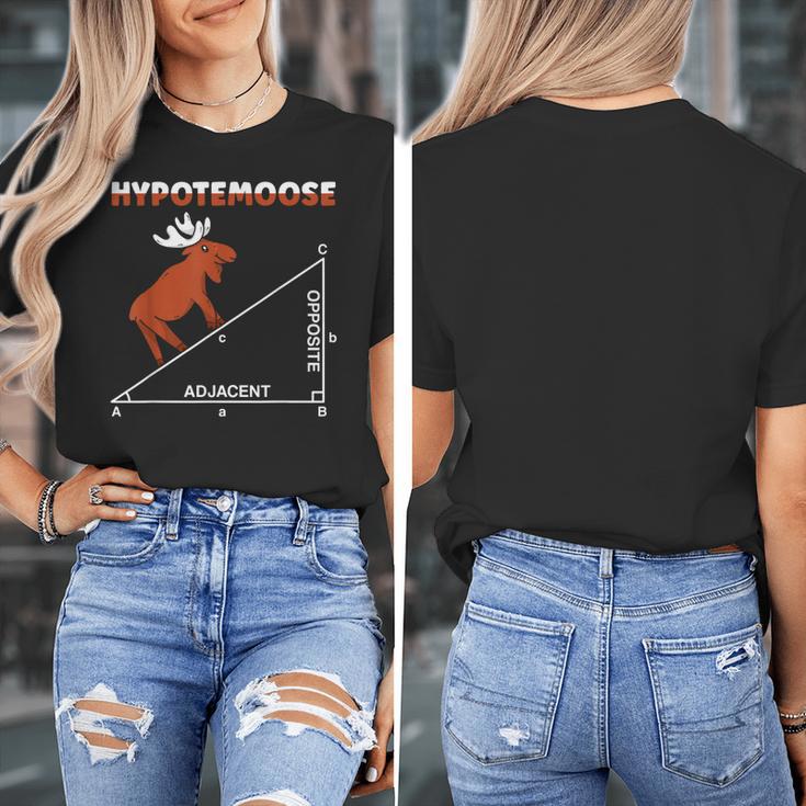 Hypotemoose Mathematics Teacher Mathematician Math Geek Women's T-Shirt, funny design Hypotemoose Mathematics Teacher Mathematician Math Geek Women's T-Shirt, funny design