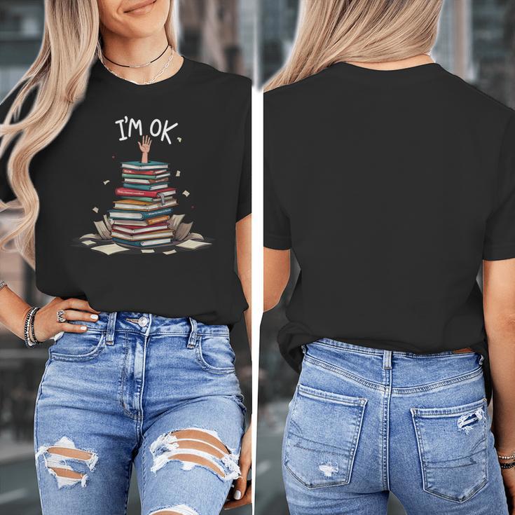 I'm Ok Read Book Reading Nerd Librarian Teacher School Women's T-Shirt, funny design I'm Ok Read Book Reading Nerd Librarian Teacher School Women's T-Shirt, funny design