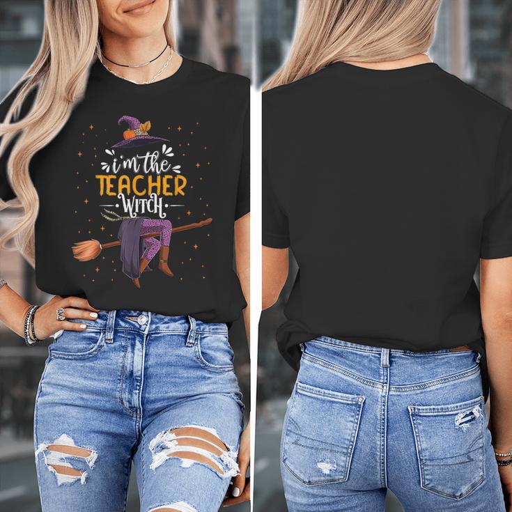 Im The Teacher Witch Halloween Matching Group Costume Women's T-Shirt, funny design Im The Teacher Witch Halloween Matching Group Costume Women's T-Shirt, funny design