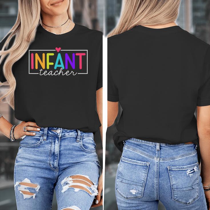 Infant Teacher Daycare Provider Childcare Teacher Women's T-Shirt, funny design Infant Teacher Daycare Provider Childcare Teacher Women's T-Shirt, funny design