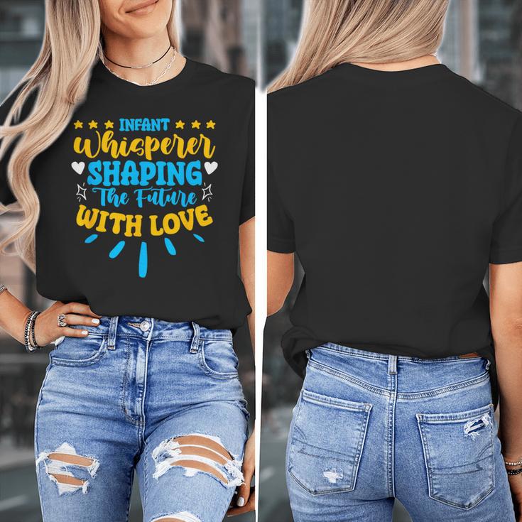 Infant Whisperer Daycare School Childcare Infant Teacher Women's T-Shirt, funny design Infant Whisperer Daycare School Childcare Infant Teacher Women's T-Shirt, funny design