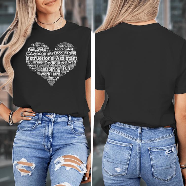 Instructional Assistant Teacher Appreciation T Shirt Women's T-Shirt, funny design