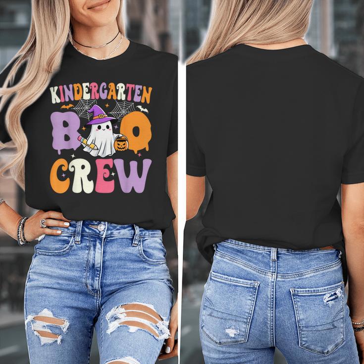 Kindergarten Boo Crew Spooky Kindergarten Halloween Teacher Women's T-Shirt, funny design Kindergarten Boo Crew Spooky Kindergarten Halloween Teacher Women's T-Shirt, funny design