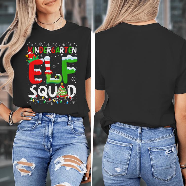 Kindergarten ELF Squad Christmas ELF Student Teacher Men Women Kids Women's T-Shirt, funny design Kindergarten ELF Squad Christmas ELF Student Teacher Men Women Kids Women's T-Shirt, funny design