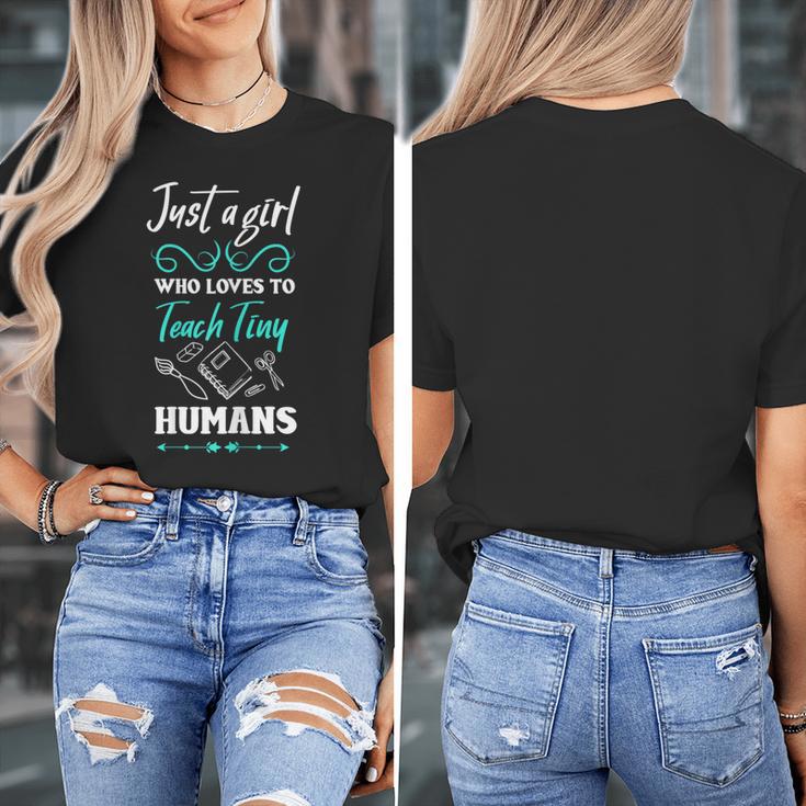 Kindergarten Teacher Shirt Humor Preschool Teacher Women's T-Shirt, funny design