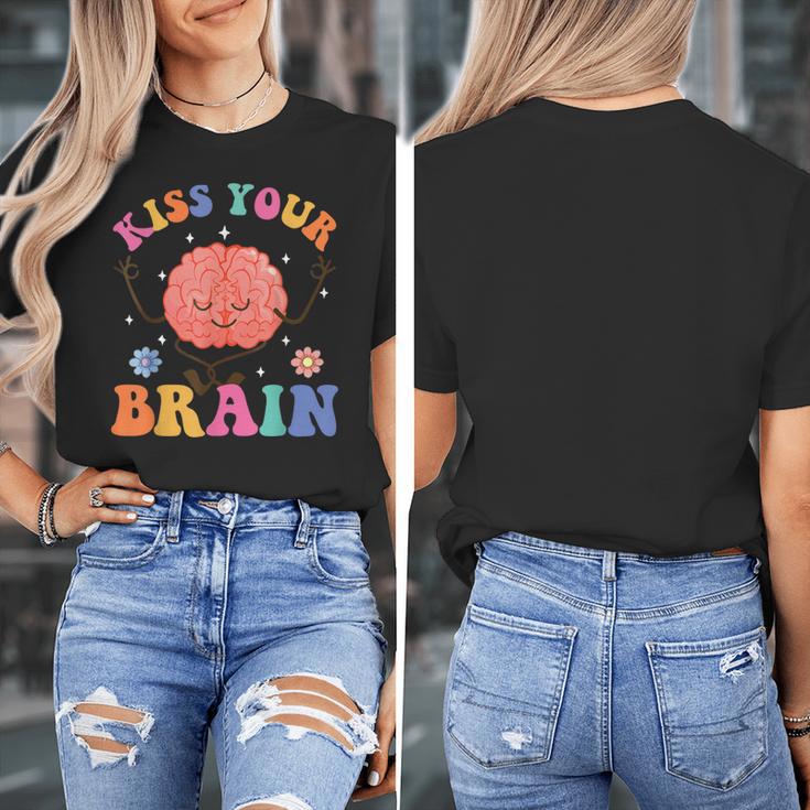 Kiss Your Brain Sped Teacher Appreciation Back To School Kid Women's T-Shirt, funny design Kiss Your Brain Sped Teacher Appreciation Back To School Kid Women's T-Shirt, funny design