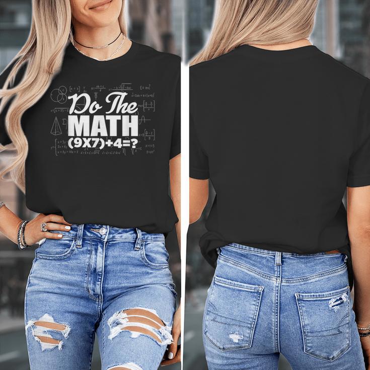 Do The Math 67 Meme Six Seven Men Women Teacher Women's T-Shirt, funny design Do The Math 67 Meme Six Seven Men Women Teacher Women's T-Shirt, funny design