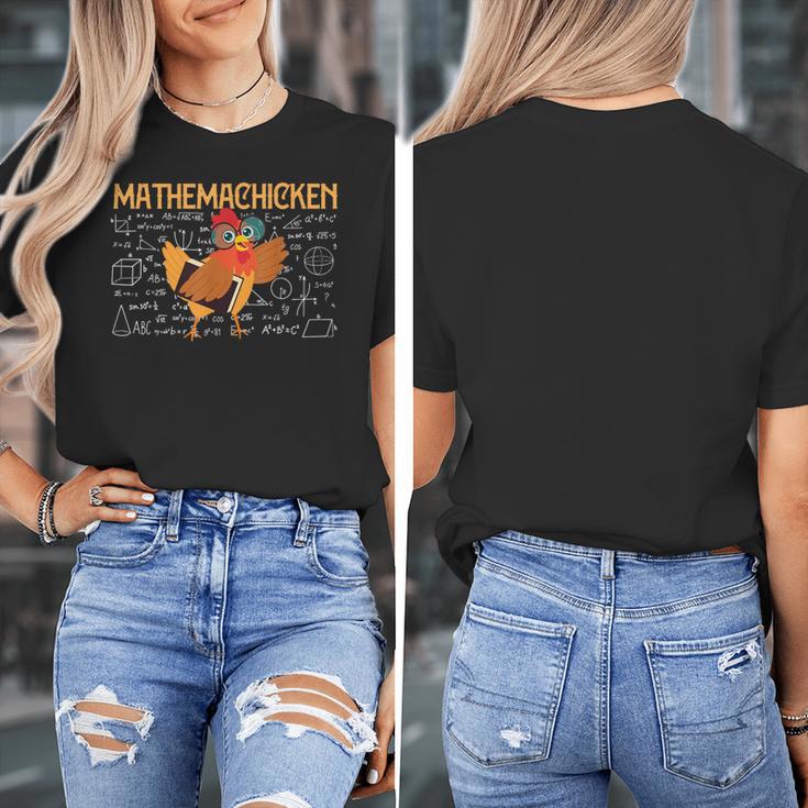 Math Nerd The Mathemachicken a Math Teacher Women's T-Shirt, funny design Math Nerd The Mathemachicken a Math Teacher Women's T-Shirt, funny design