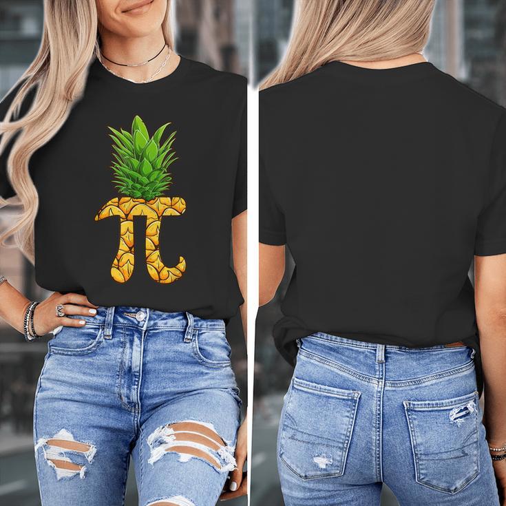 Math Teacher Hawaiian Shirts Pineapple Pi Day Symbol Women's T-Shirt, funny design Math Teacher Hawaiian Shirts Pineapple Pi Day Symbol Women's T-Shirt, funny design