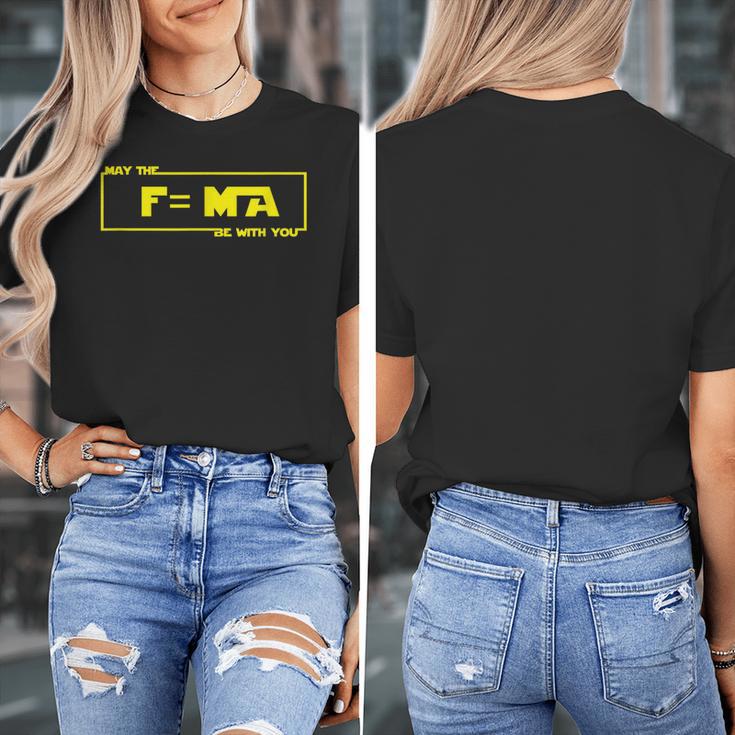 May The Fma Be With You Science Teacher Tshirts For Men Women Women's T-Shirt, Science Teacher Gifts, funny design May The Fma Be With You Science Teacher Tshirts For Men Women Women's T-Shirt, Science Teacher Gifts, funny design
