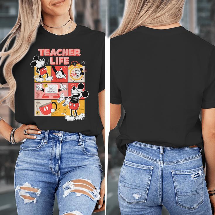 Mickey Mouse Teacher Life Women's T-Shirt, funny design Mickey Mouse Teacher Life Women's T-Shirt, funny design