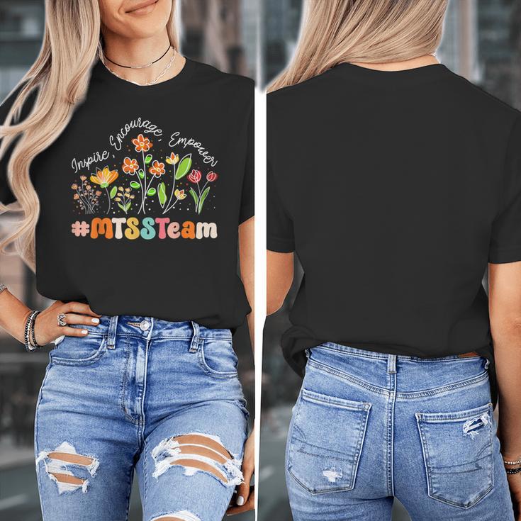 MTSS Team Appreciation Week Teacher Back To School Women's T-Shirt, funny design