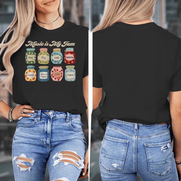 Music Is My Jam Back To School Music Teacher Specials Team Women's T-Shirt, funny design Music Is My Jam Back To School Music Teacher Specials Team Women's T-Shirt, funny design