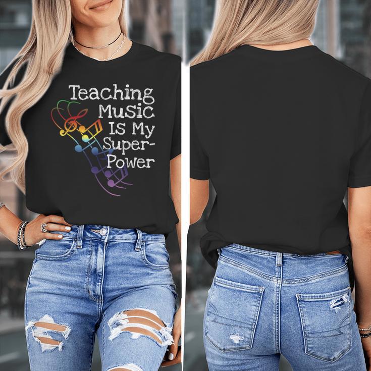 Music Teacher Women's T-Shirt, funny design