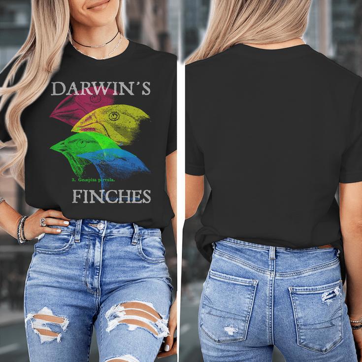 Nerdy Darwin's Finches Evolution Science Biology Teacher Women's T-Shirt, Science Teacher Gifts, funny design Nerdy Darwin's Finches Evolution Science Biology Teacher Women's T-Shirt, Science Teacher Gifts, funny design