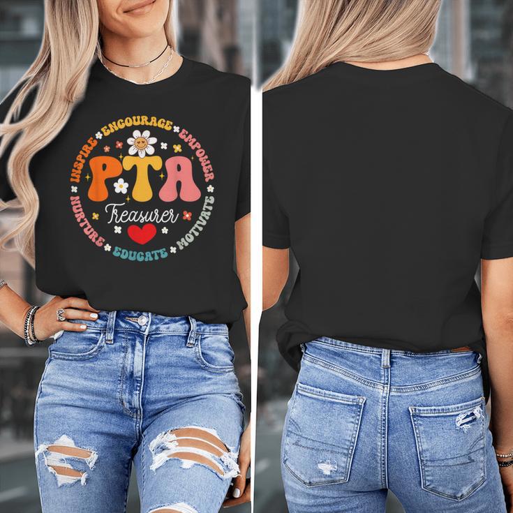 Parents Teacher Association Team Supporter PTA Treasurer For Men Women Girls Kids Women's T-Shirt, funny design