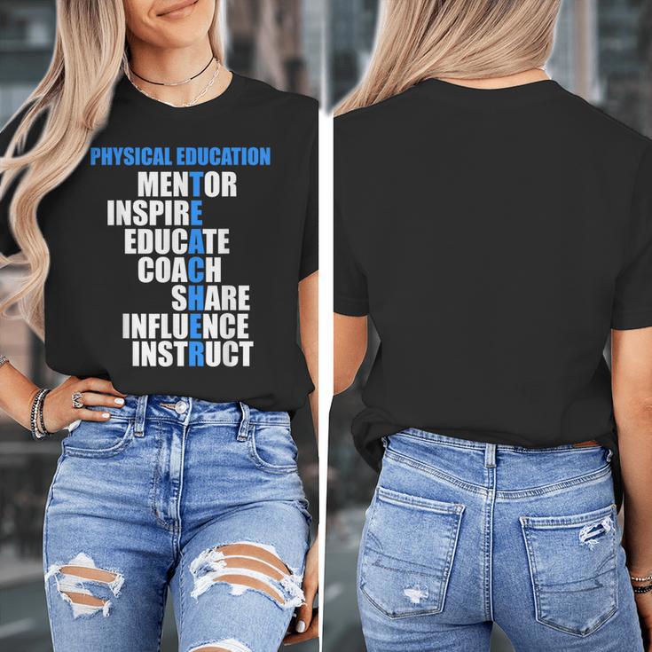 PE Physical Education Teacher For PE Teacher Women's T-Shirt, Pe Teacher Gifts, funny design PE Physical Education Teacher For PE Teacher Women's T-Shirt, Pe Teacher Gifts, funny design